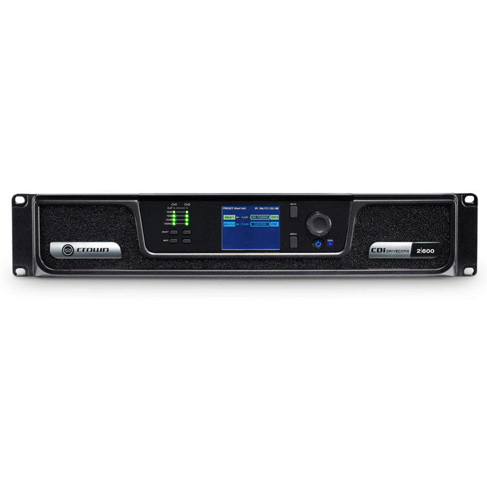 Crown CDi 2|600 DriveCore Install 2-Channel Power Amplifier