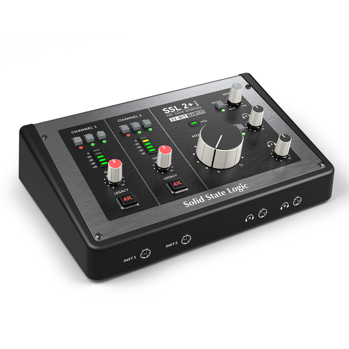 SSL SSL 2 Plus MkII - 2-Input 2-Output USB Audio Interface with SSL Pr