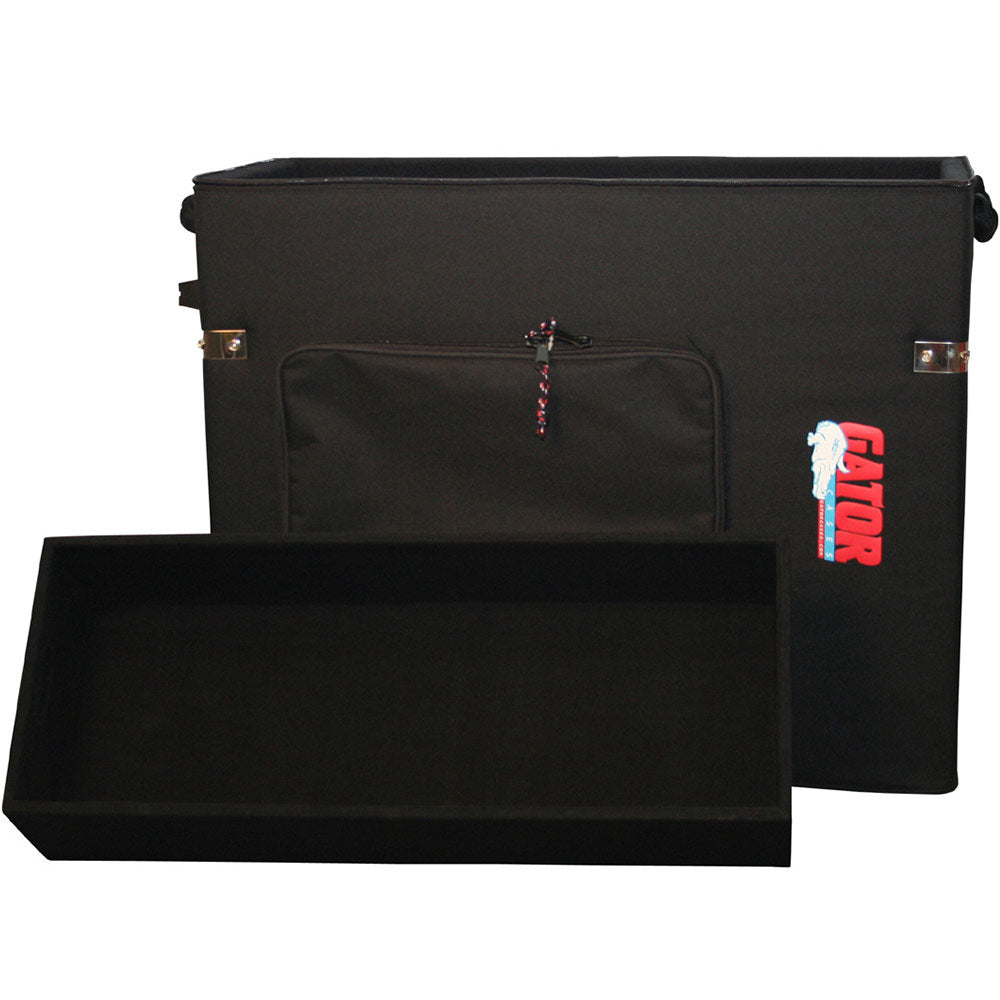 Gator GX-22 Rigid Cargo Case with Lift-Out Tray, Wheels and Retractable Handle