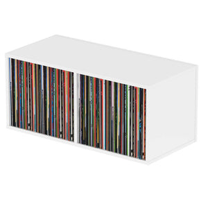 Glorious Record Box 230 - Modular Vinyl Storage Unit (White)