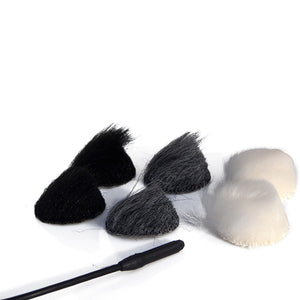 Rycote 75524 Overcovers Reusable Fur Lavalier Covers (Set Of 6)