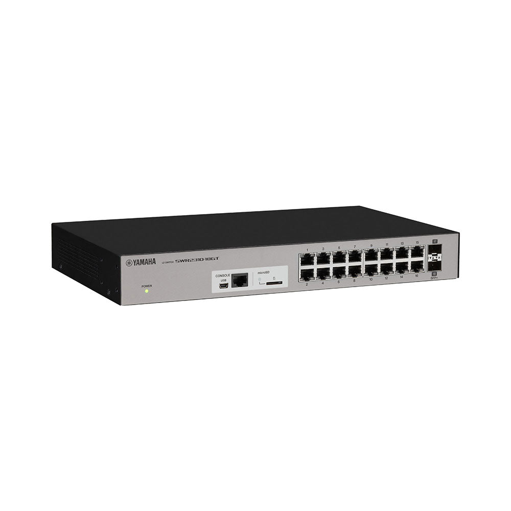 Yamaha SWR2310-18GT - L2 Switch for Audio Networks