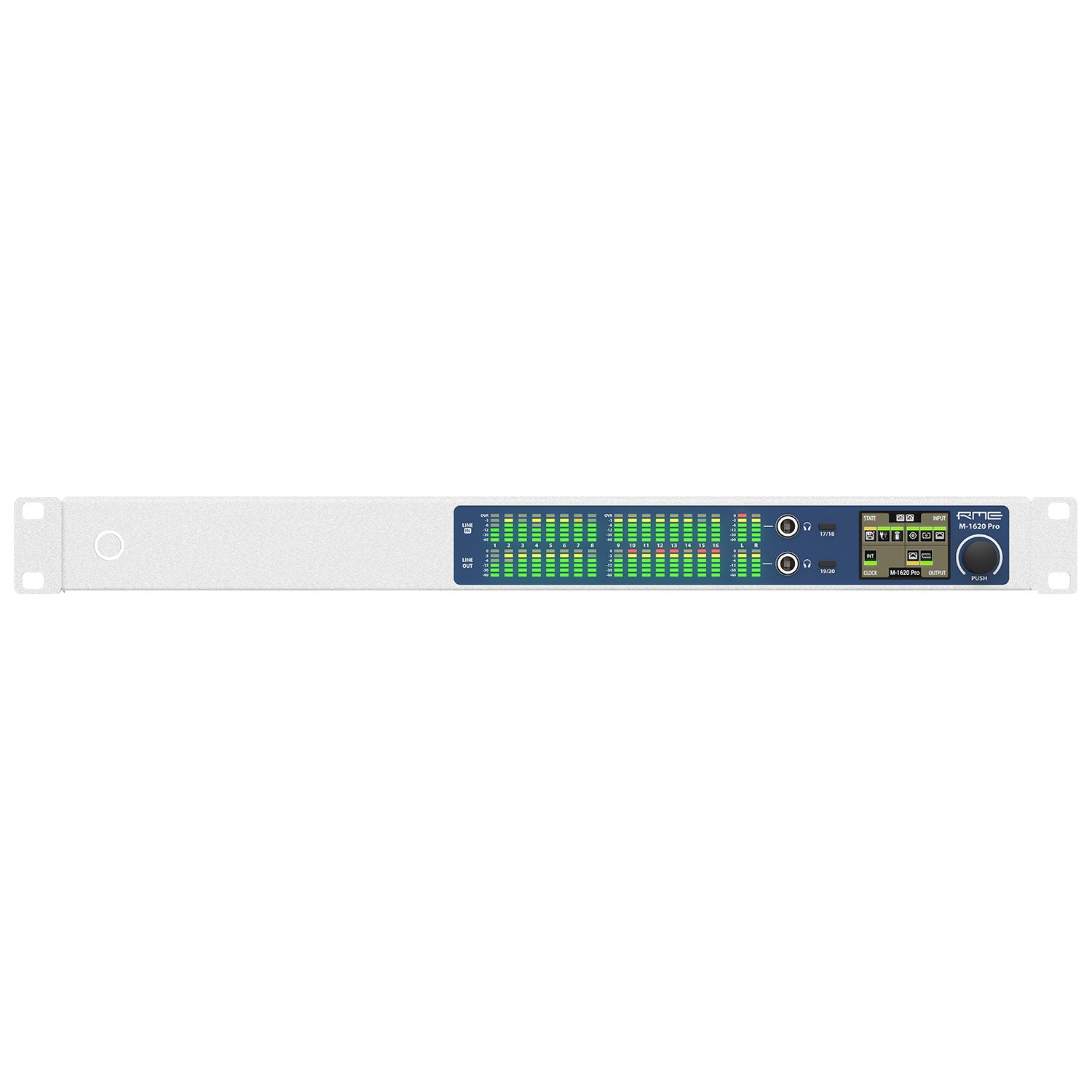 RME M-1620 Pro D - 16-Channel A/D 20-Channel D/A Converter with ADAT / Dante / MADI