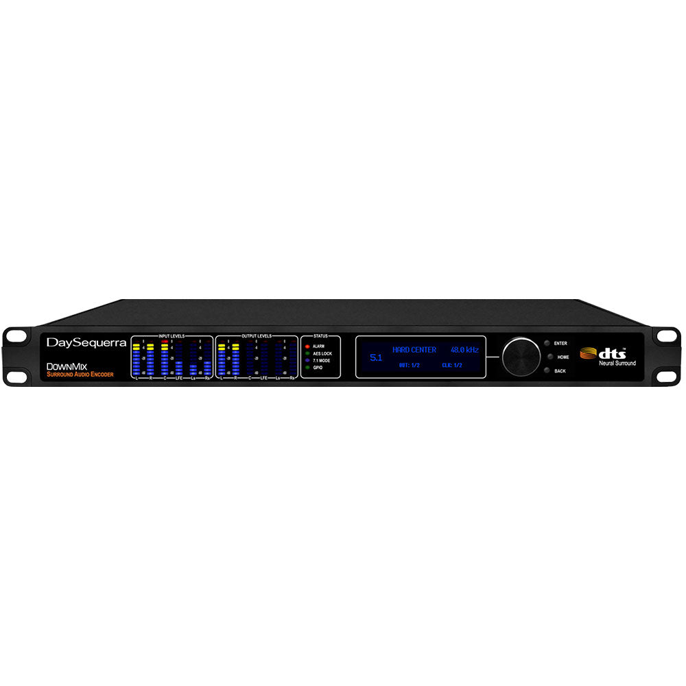 DaySequerra Downmix DTS 5.1 Surround to Stereo Neural Broadcast Format Converter