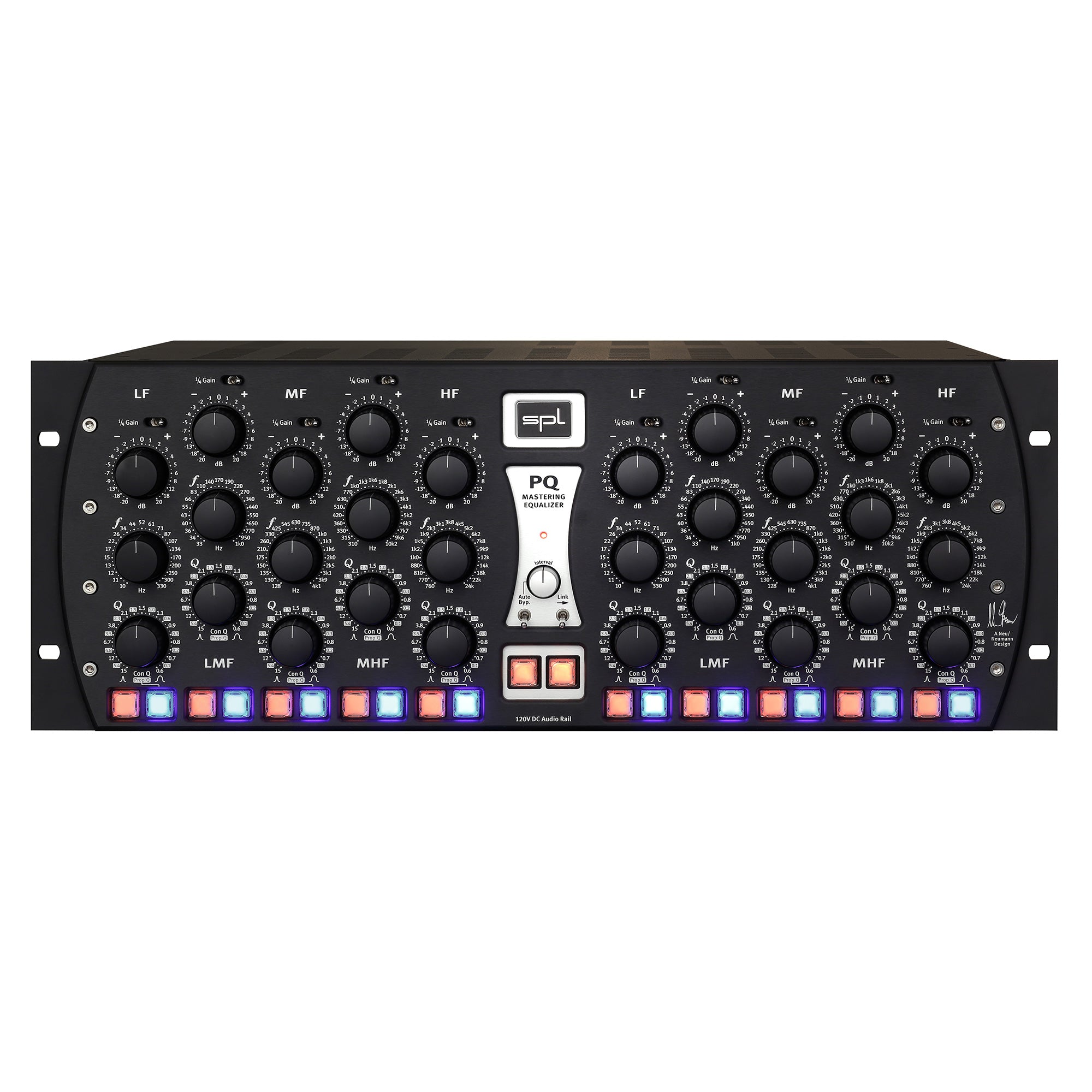SPL PQ - Stereo 5-Band Mastering Equalizer (Black)