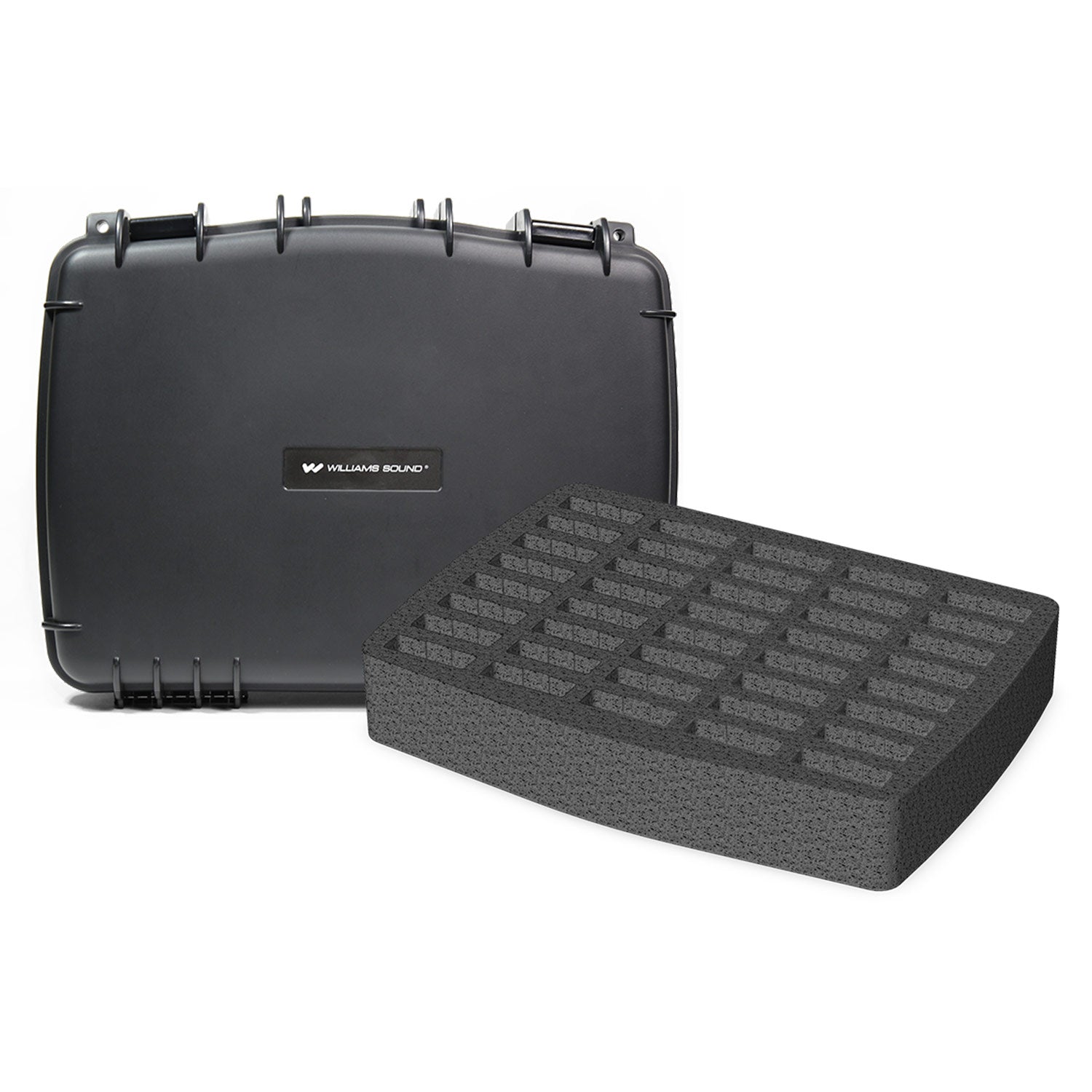 Williams AV CCS 056 DW 40 Lg. Water Resistant Carry Case, Foam Insert