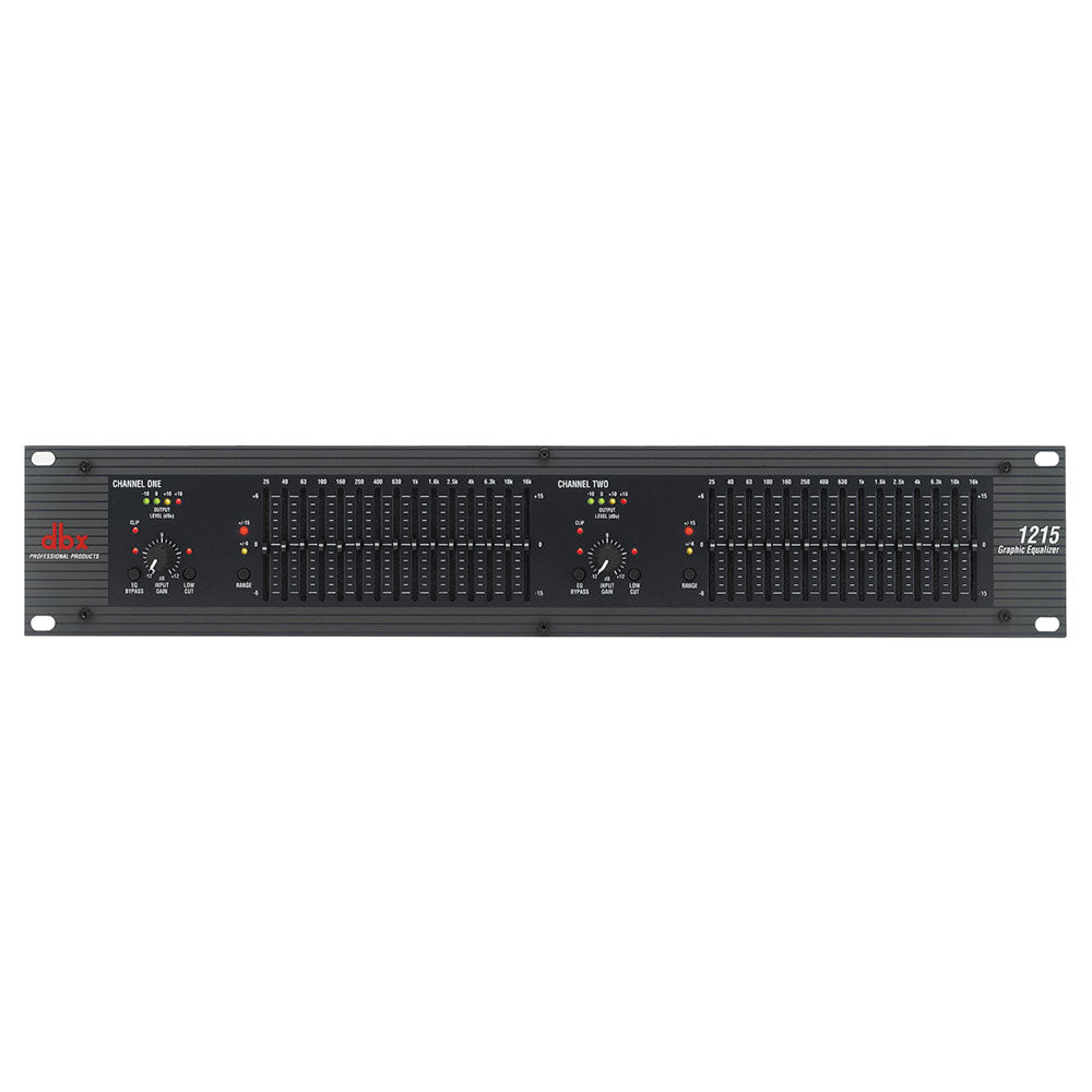 DBX 1215 Dual Channel 15-Band Graphic Equalizer