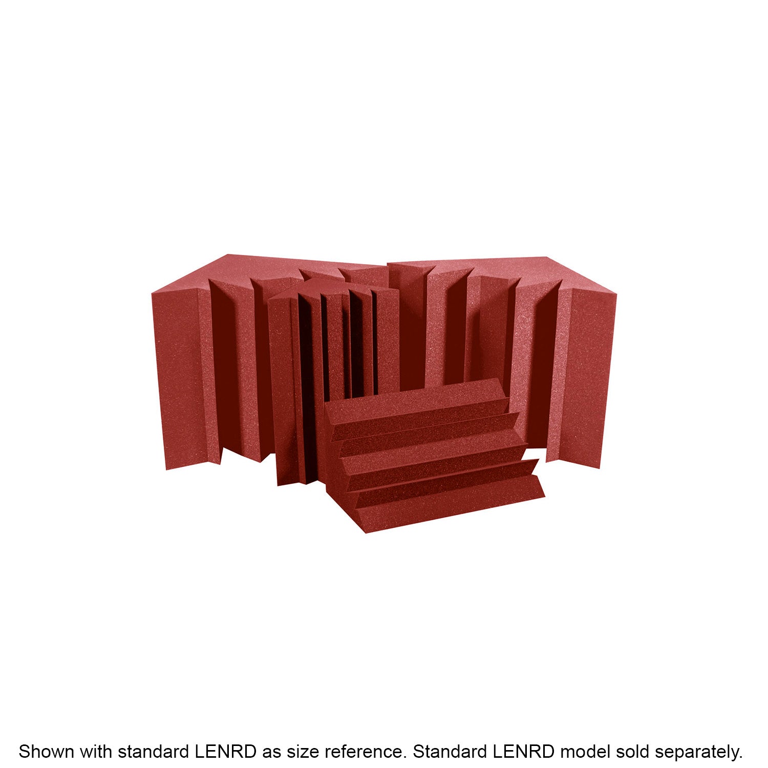 Auralex MegaLENRD Large Foam Corner Bass Trap (Burgundy, Box of 2)