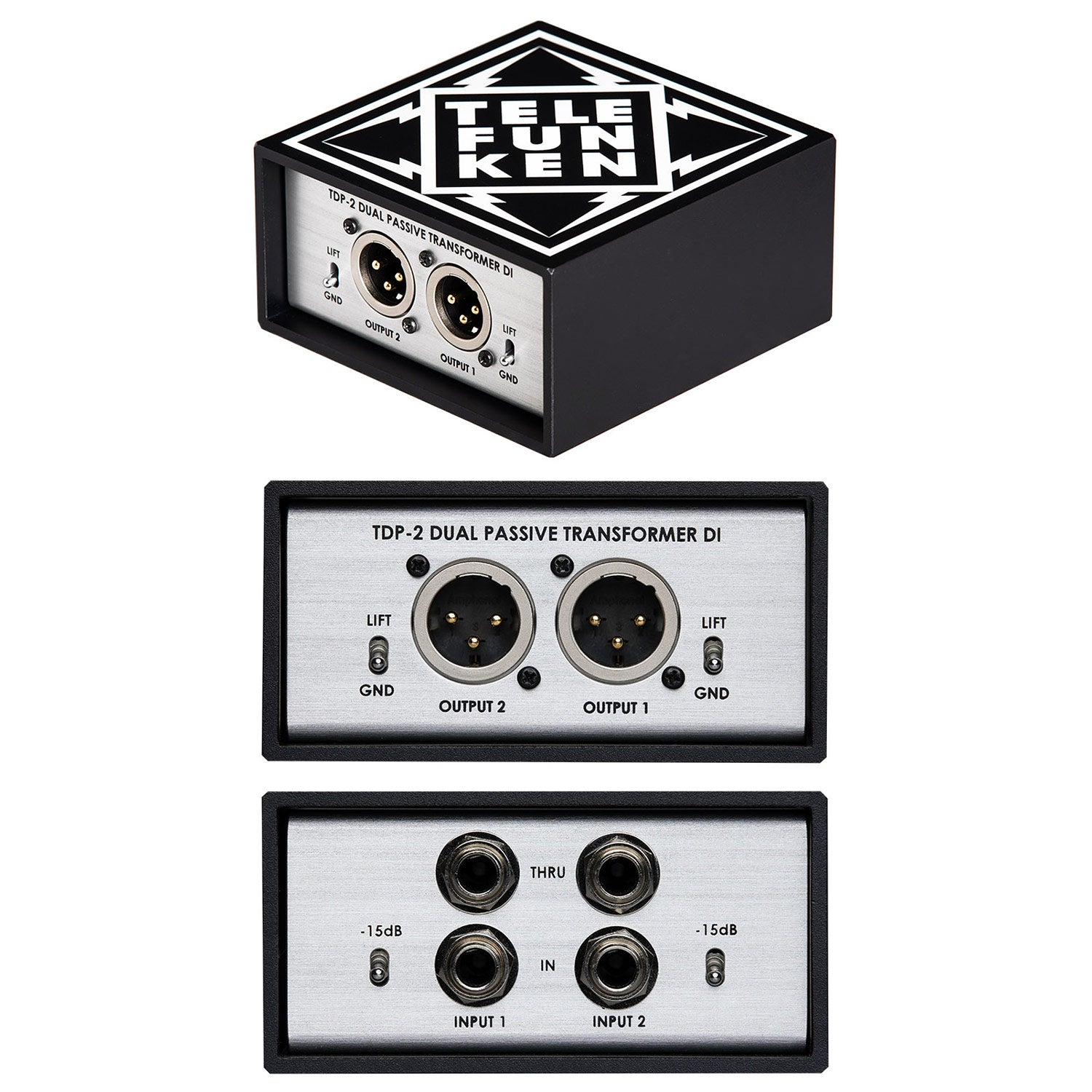 Telefunken TDP-2 Passive Stereo Direct Box