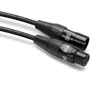 Hosa HMIC-100 REAN XLR3F to XLR3M Pro Microphone Cable, 100 feet