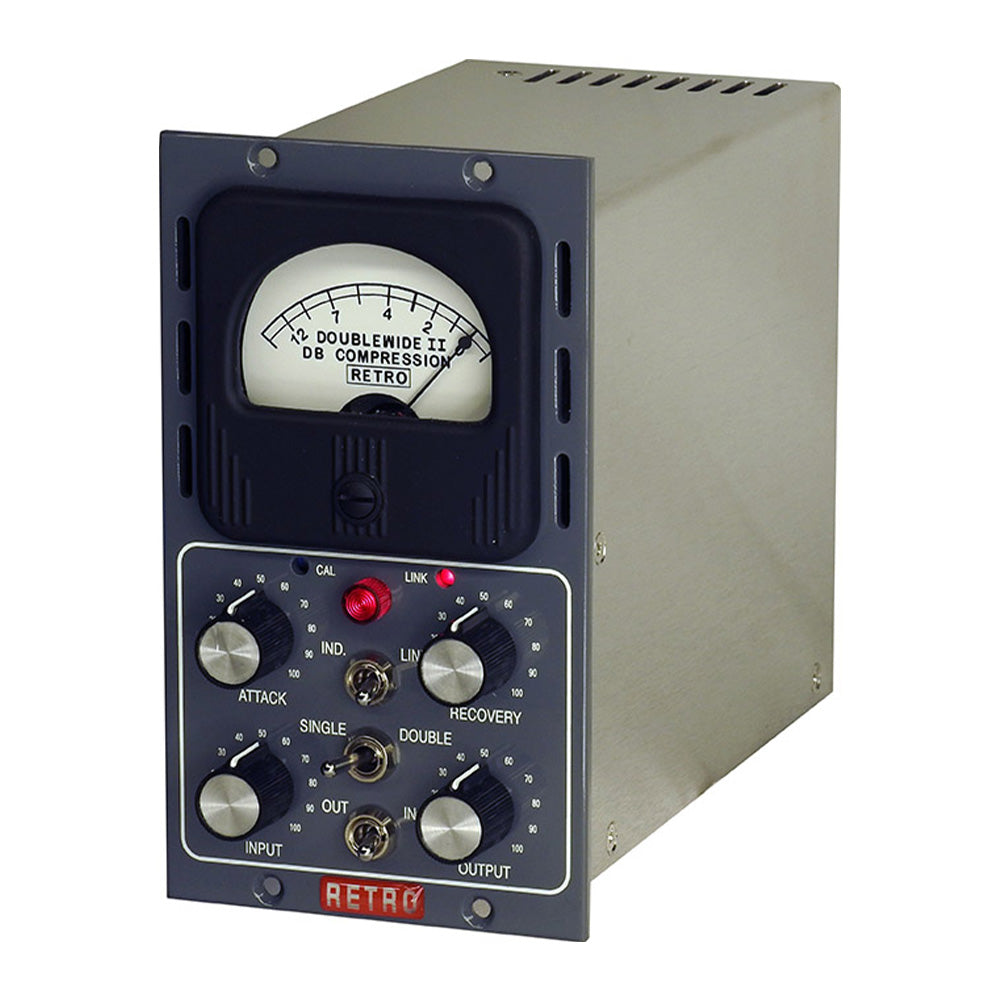 Retro Instruments DoubleWide II - Tube Compressor Module for 500 Series