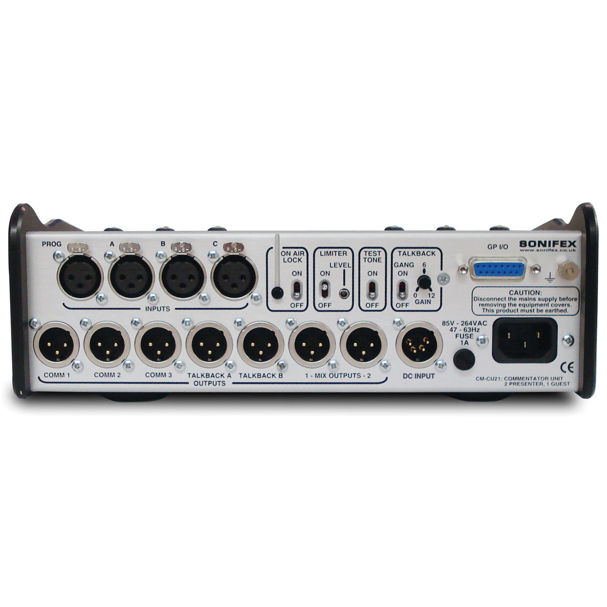 Sonifex CM-CU21 Commentator Unit 2 Commentators & 1 Guest