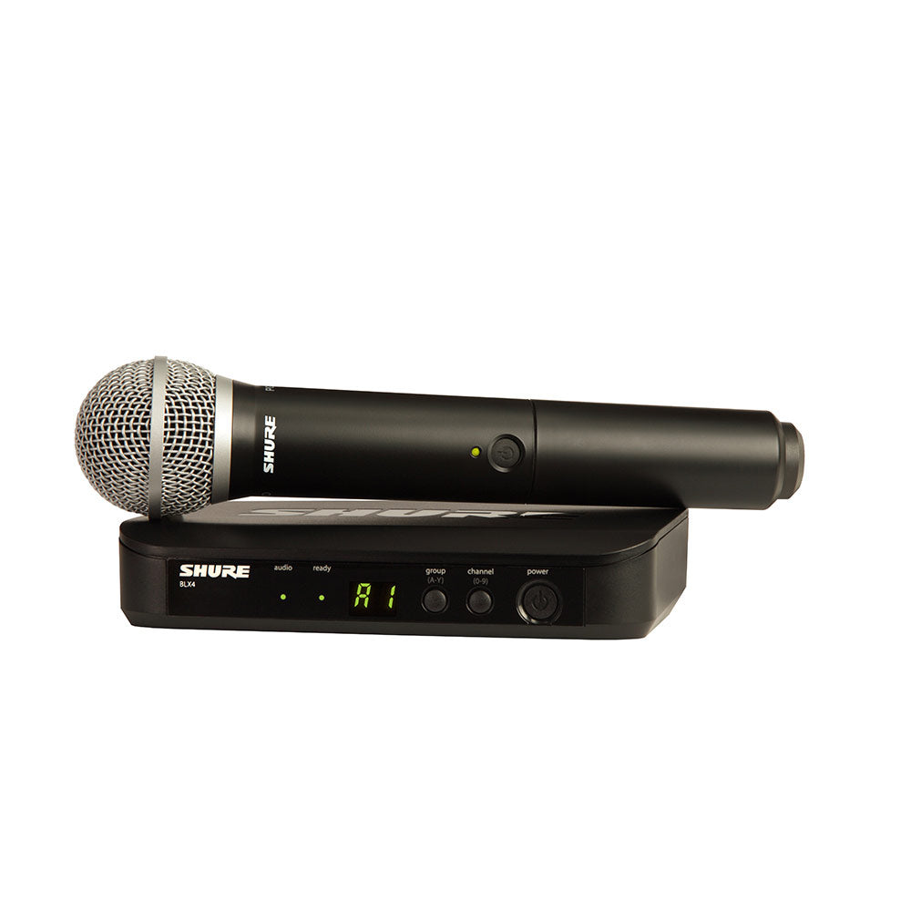 Shure BLX24/PG58 Handheld Wireless System (H10 Band - 542-572 MHz)