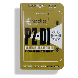 Radial Engineering PZ-DI Orchestral Instrument Active Direct Box