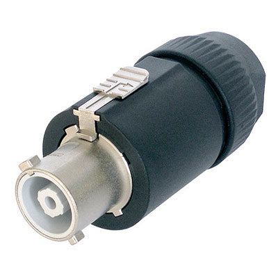 Neutrik NAC3FC-HC Powercon 32 Amp Female High Current Cable Connector with Screw Terminals - Black