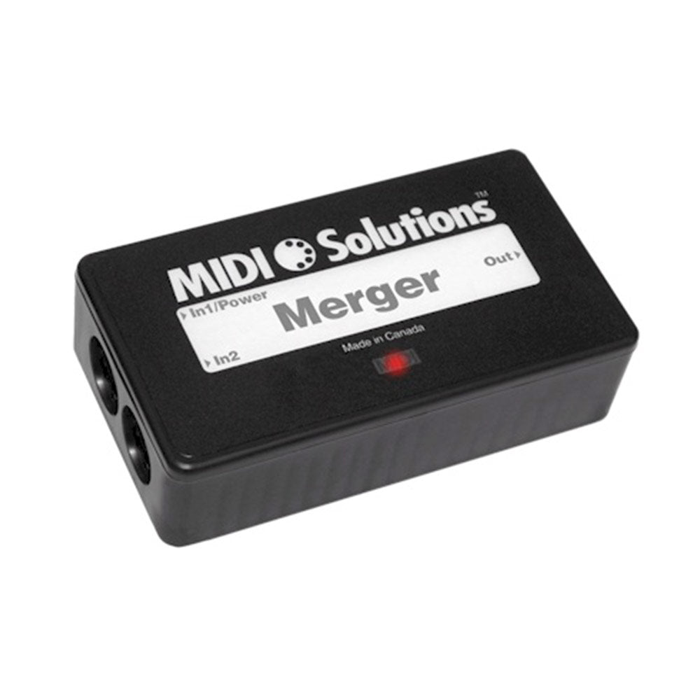 MIDI Solutions Merger 2-Input 1-Output MIDI Data Merger