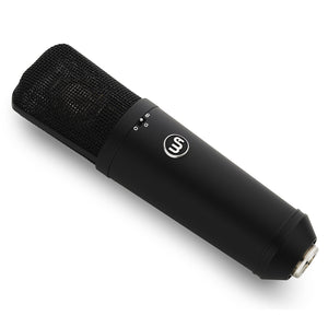 Warm Audio WA-87 R2B LDC Microphone - Black Color with Shock Mount, Hard Mount & Wood Box