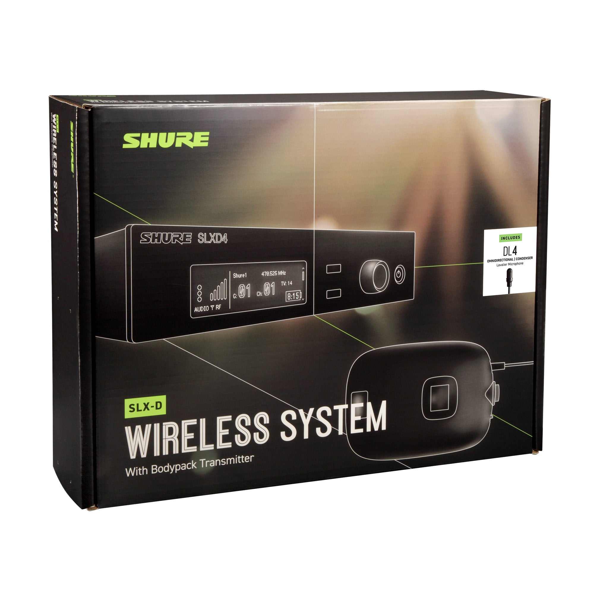 Shure DL4 DuraPlex Series Lavalier Microphone (Tan / MTQG)
