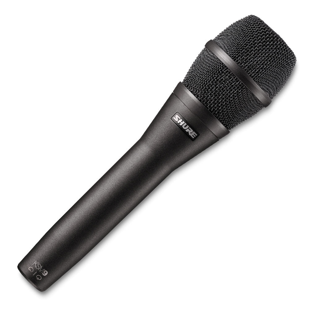 Shure KSM9/CG Dual Pattern Condenser Handheld Vocal Microphone - Charcoal Grey