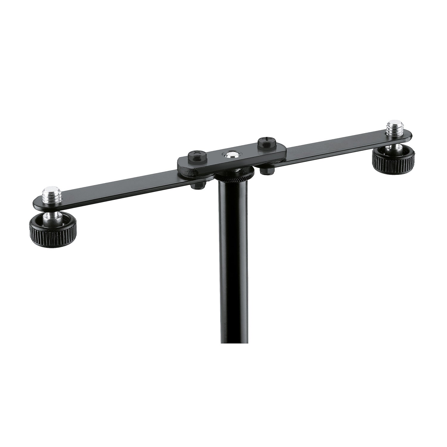 K + M 23510 - Stereo Microphone Bar with 5/8" Threads (Black)
