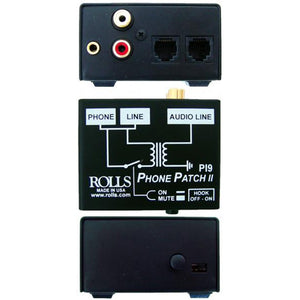 Rolls PI9 Phone Patch II Telephone Output Adapter
