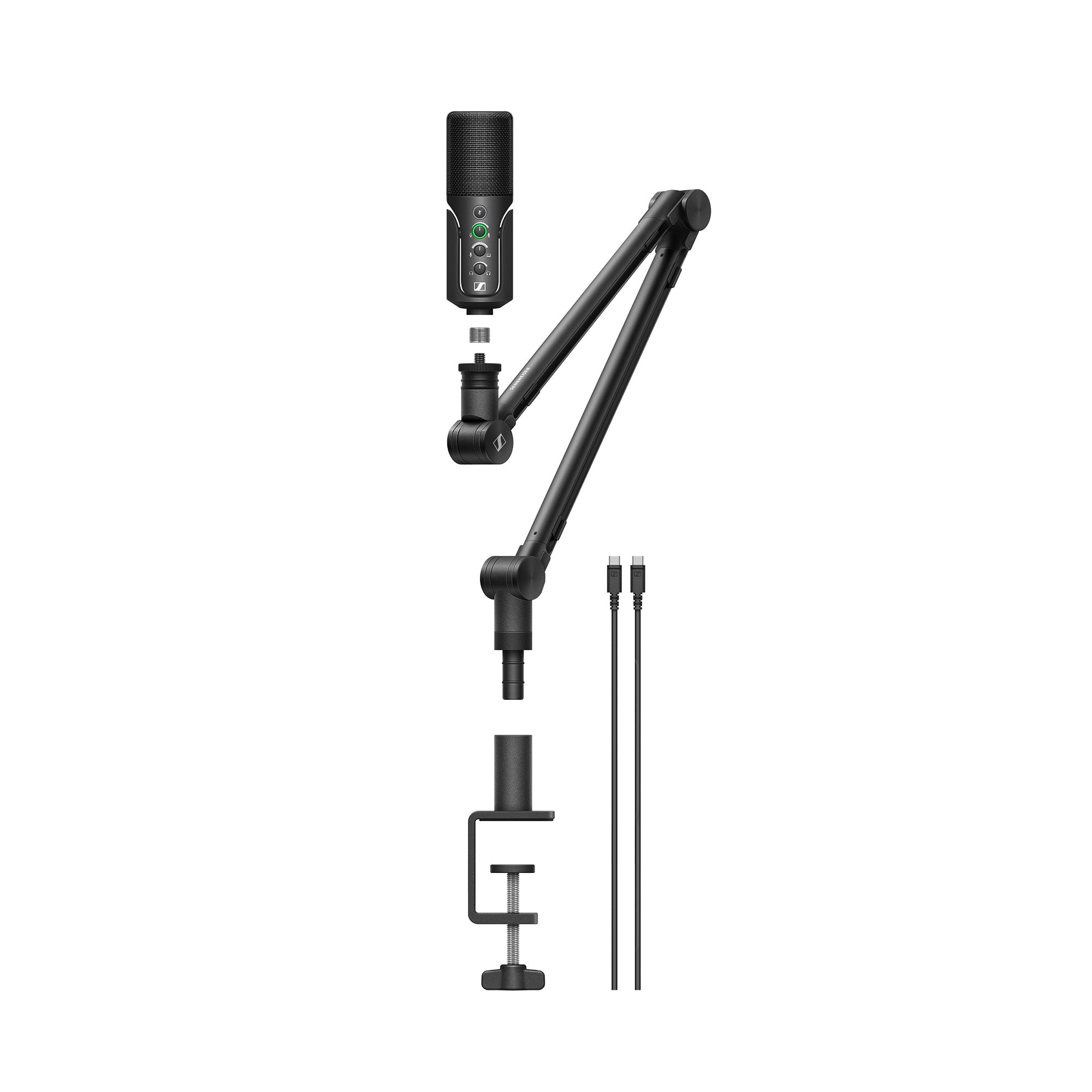Sennheiser Profile Streaming Set - USB Microphone with Boom, Cable, and Pouch