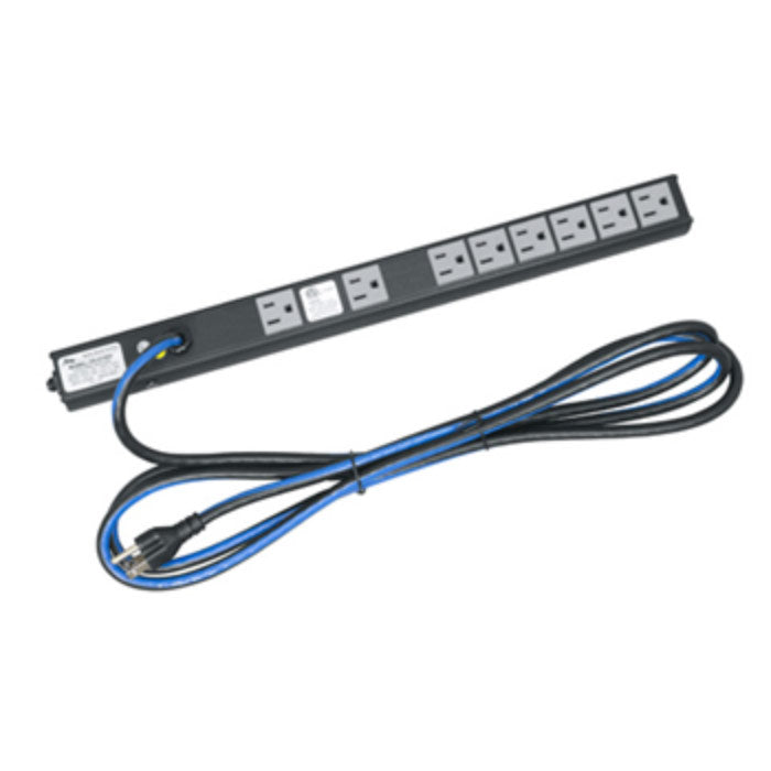 Middle Atlantic PD-815SC-NS 8 Outlet Single 15 Amp Power Strip