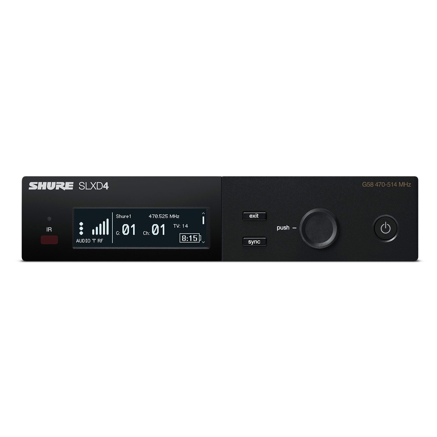 Shure SLXD14/SM35 Headset Wireless System with SM35 (H55 Band / 514-558 MHz)