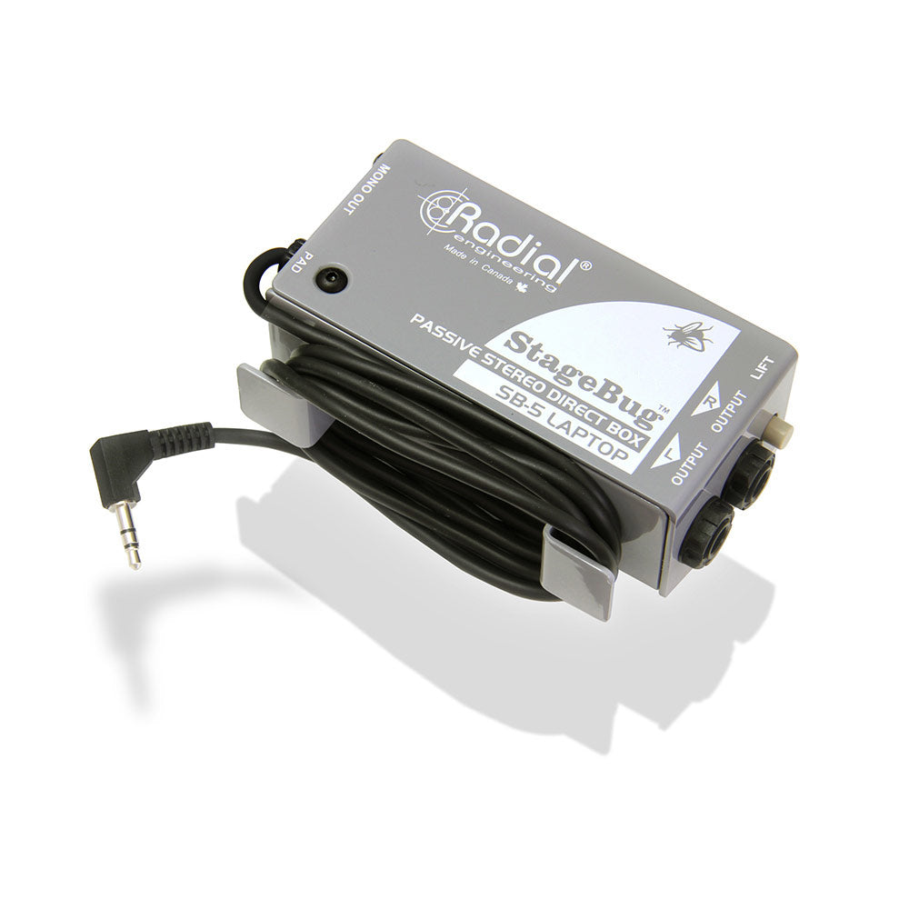 Radial Engineering StageBug SB-5 Passive Laptop Direct Box