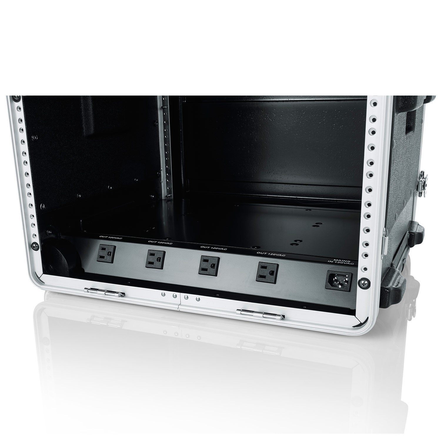 Gator GRR-10PL-US 10U Rack; Powered Rolling