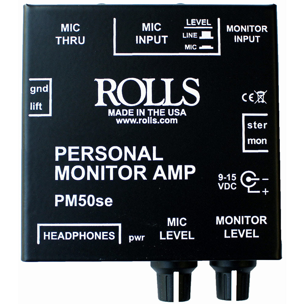 ROLLS PM50se Personal Monitor Amp