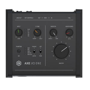 IK Multimedia AXE I/O ONE - USB Audio Interface with Guitar Shaping