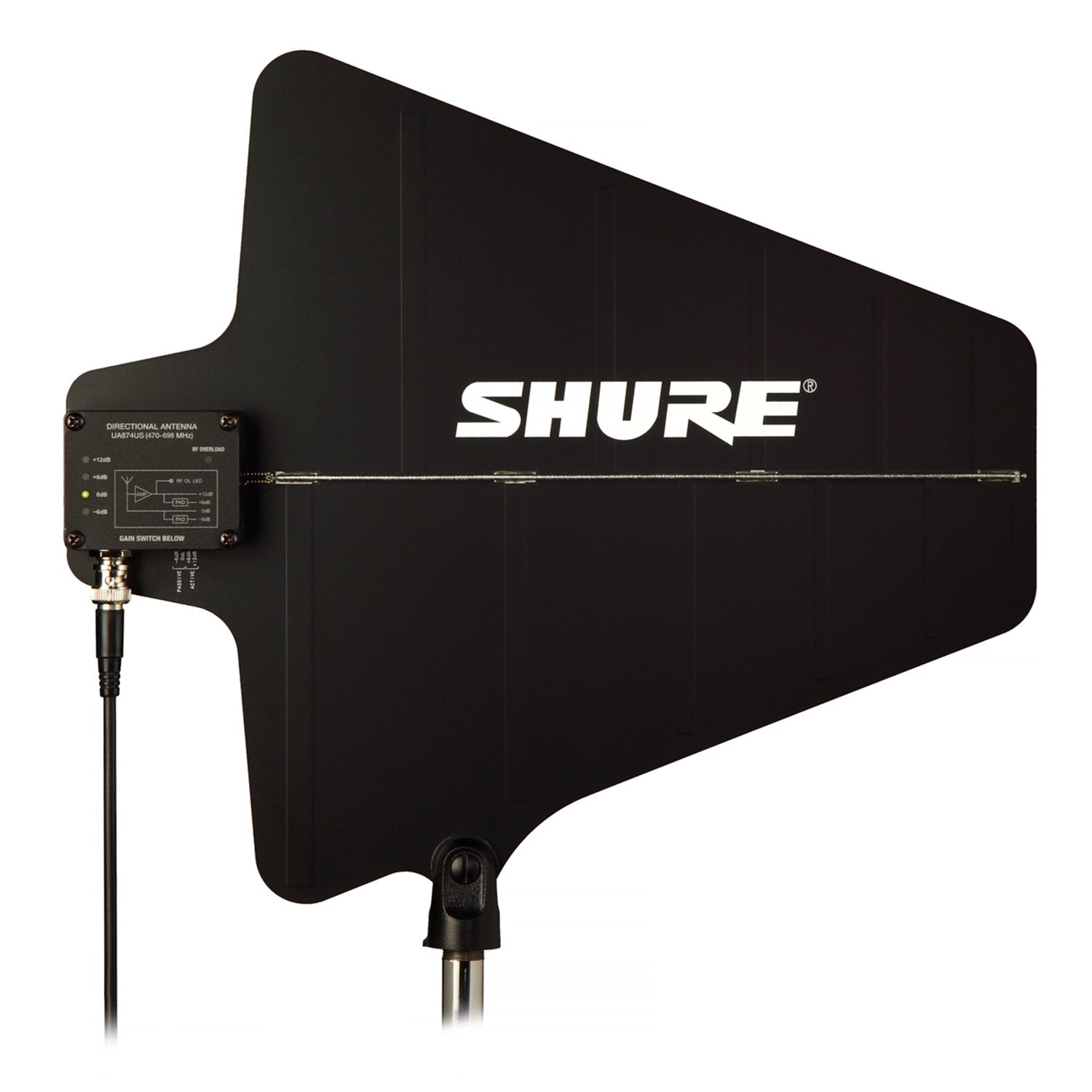 Shure UA874XA Active Directional Antenna with Gain Switch (902-960 MHz)