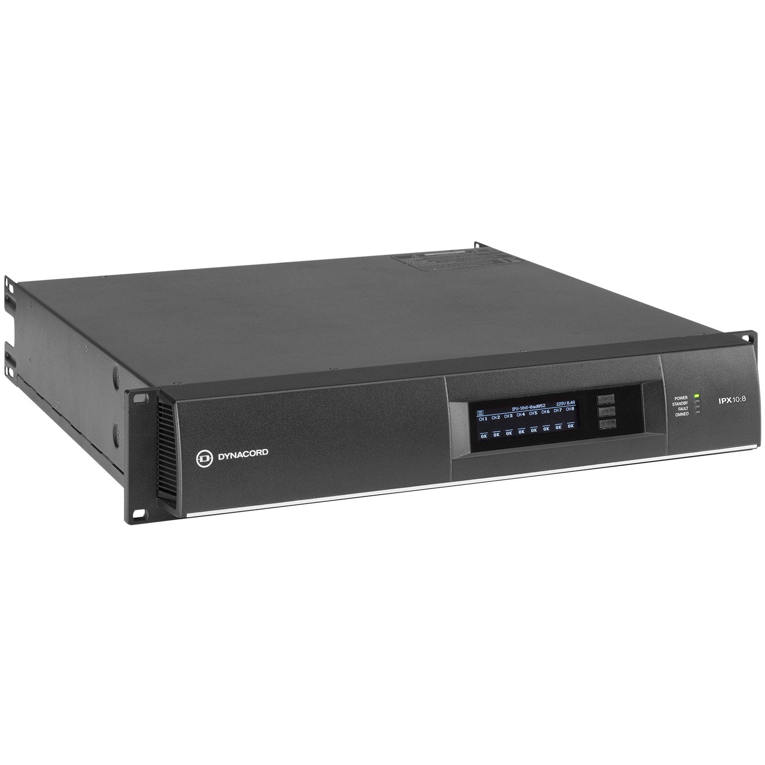 Dynacord IPX10:8 - 8 x 1250W Multi-Channel Install Power Amplifier