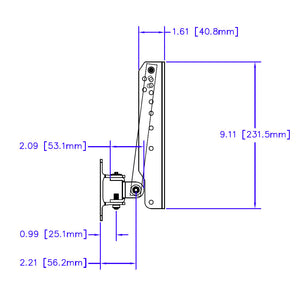 Bose WMB2-MA12/MA12EX Panaray Pitch Lock Upper Bracket (White)