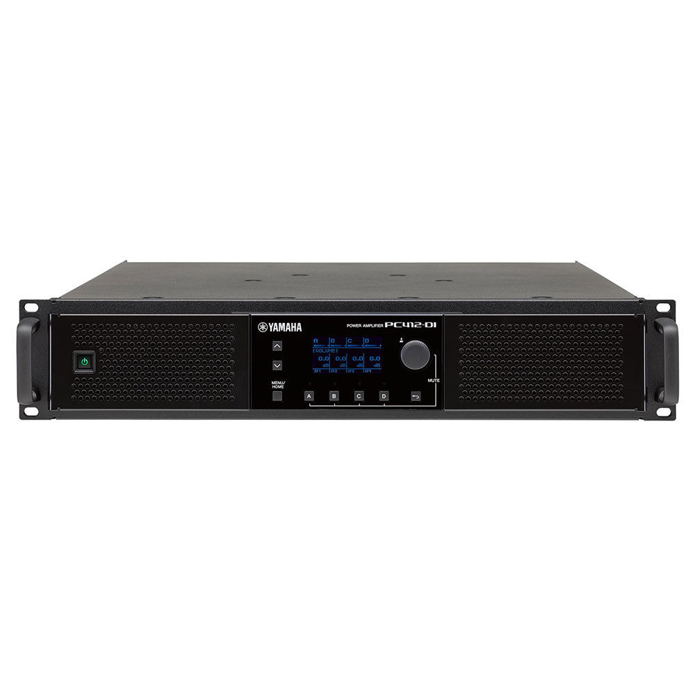 Yamaha PC412-DI - Four-Channel Install Power Amplifier with Dante