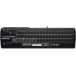 PreSonus StudioLive 32SX - Compact 32-channel/26-bus digital mixer with AVB networking and dual-core FLEX DSP Engine