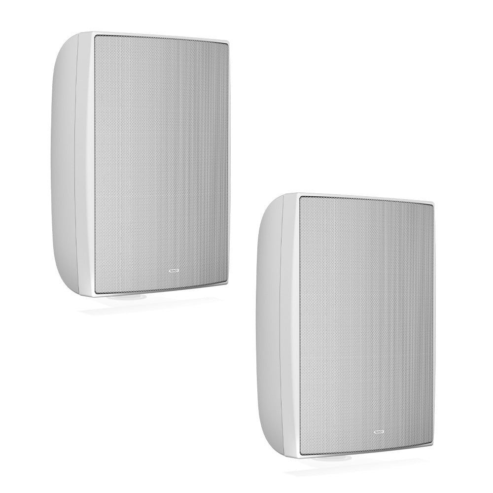 Tannoy DVS 8T - Two-Way Surface Mount Loudspeaker with Transformer (White / Pair)