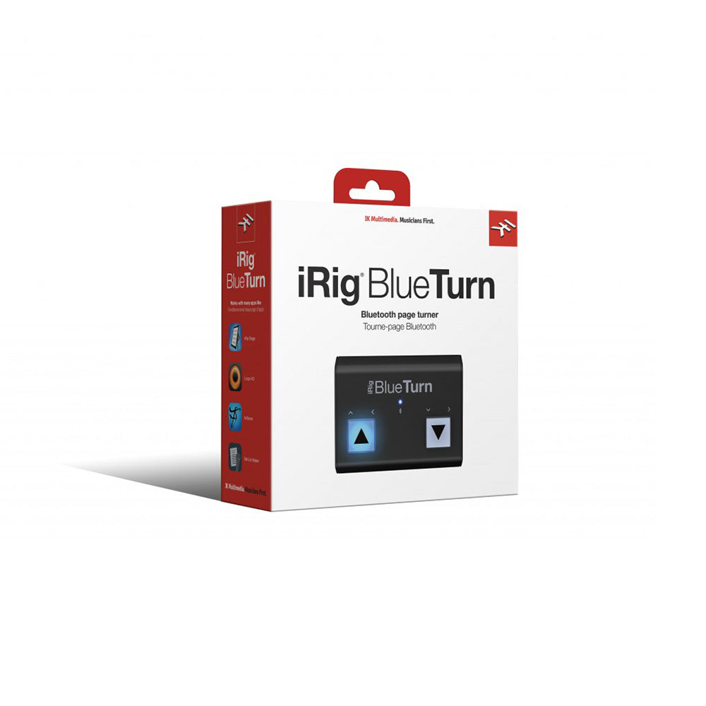 IK Multimedia iRig Blue Turn - Bluetooth Page Turning Remote Control