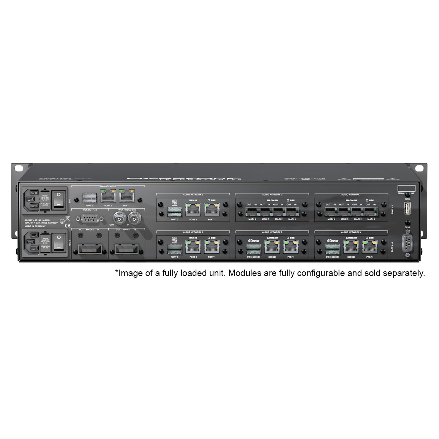 DirectOut PRODIGY.MX - Modular Digital Audio Matrix (Chassis Frame)