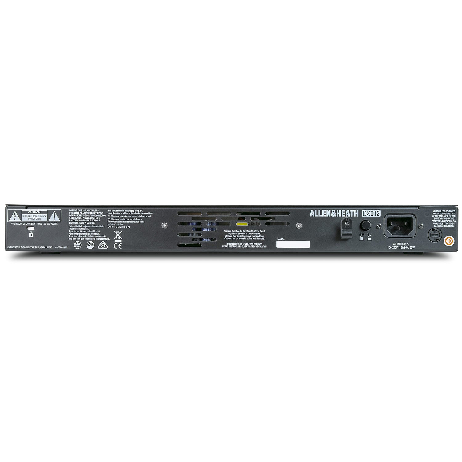 Allen and Heath DX012 12 XLR Output Audio Expander with AES Functionality