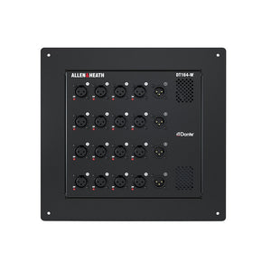 Allen and Heath DT164-W - 16x4 Wall-Mount Stage Box with Dante