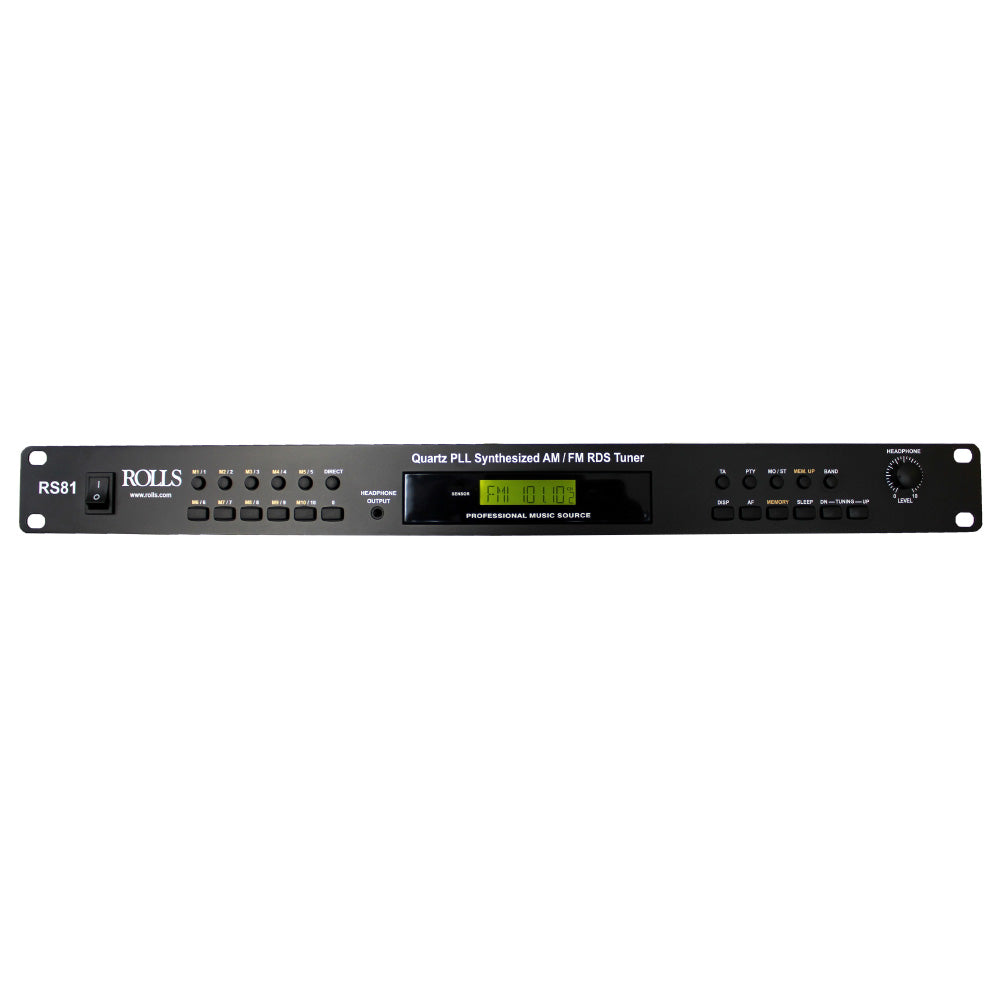 Rolls RS81B Quartz PLL Synthesized AM/FM Tuner