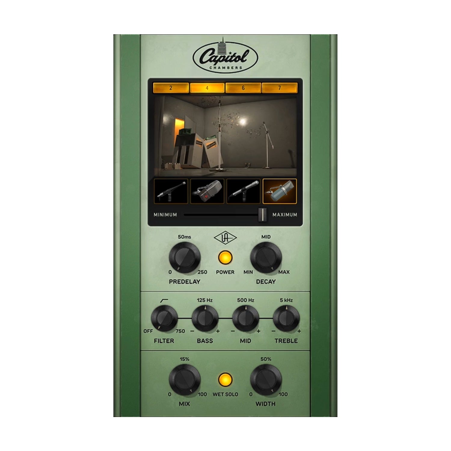 Universal Audio Capitol Chambers - Vintage Reverb Plugin (VST/AU/AAX / UAD or Native)