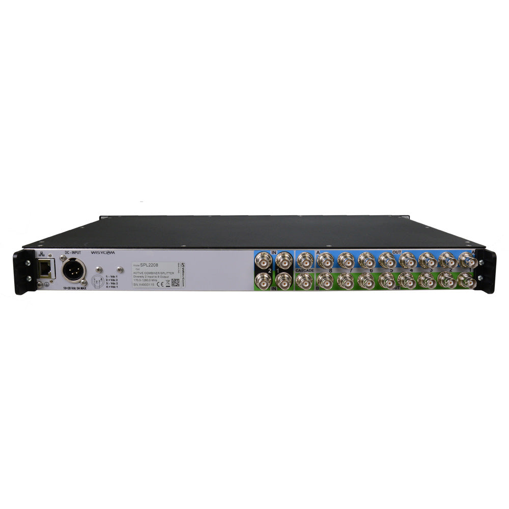 Wisycom SPL2208 - Wideband Active Antenna Combiner / Splitter