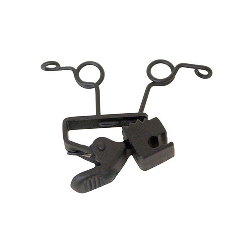 Sanken HC-11BK - Double Horizontal Clip for COS-11D (Black / 10 Pack)