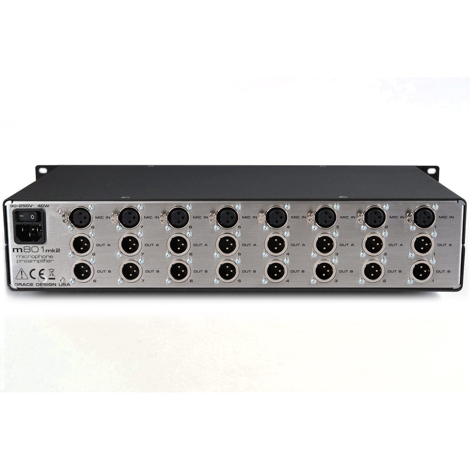 Grace Design m801mk2 Eight-Channel Microphone Preamplifier