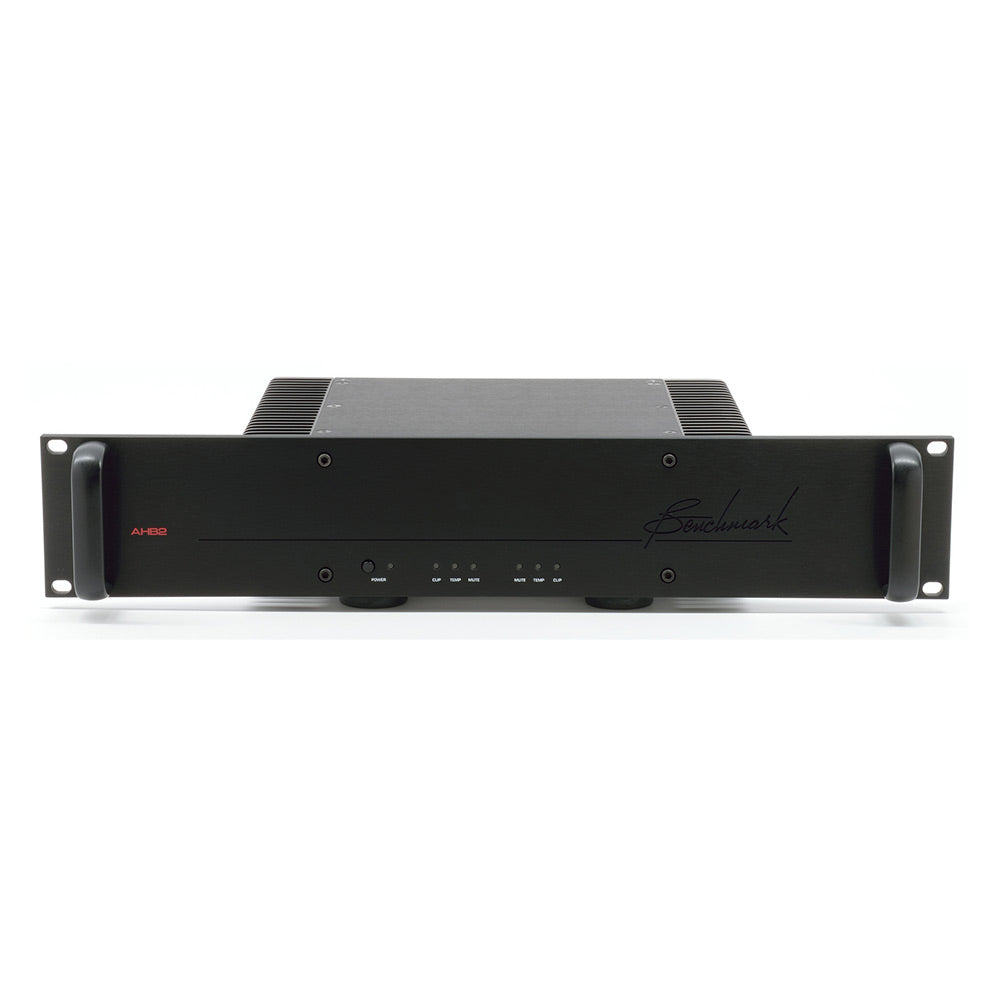 Benchmark AHB2 High Resolution Power Amplifier (Black Rack Mount)