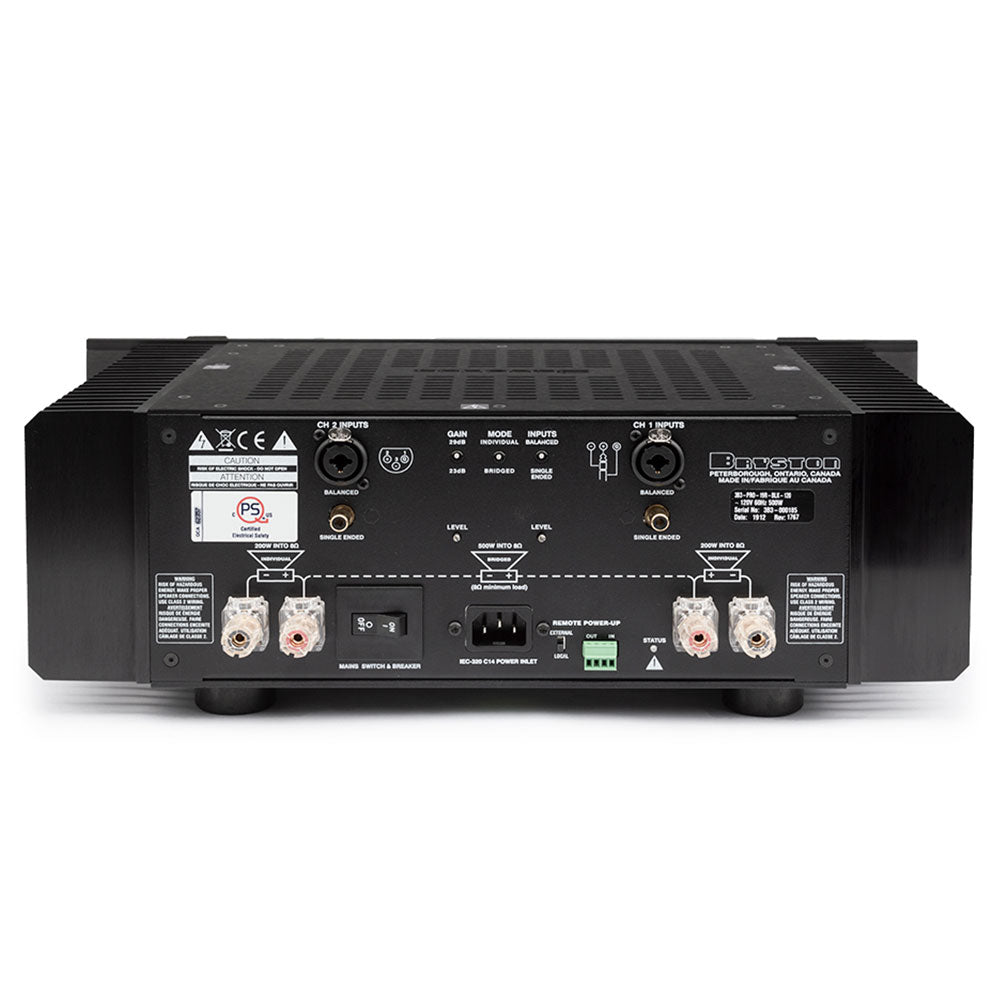 Bryston 3B3PRO - Two Channel Studio Power Amplifier