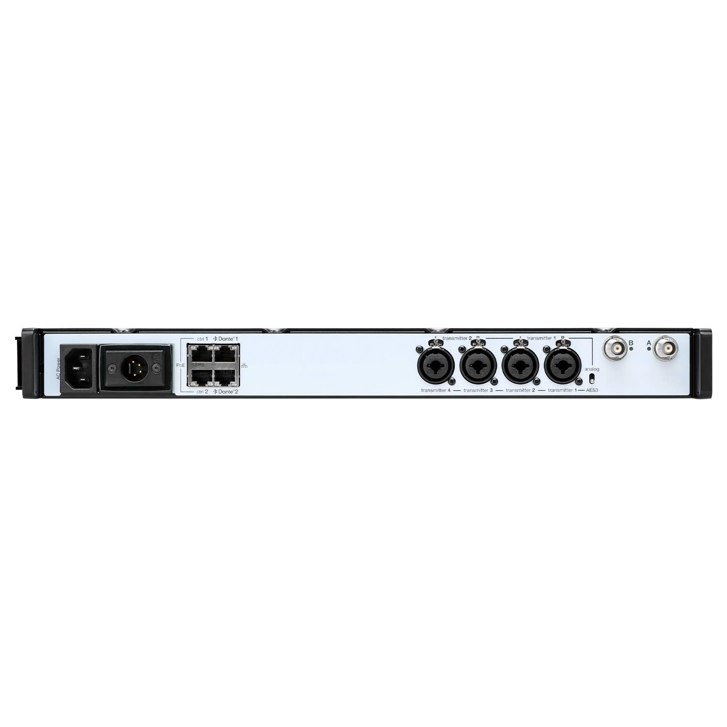 Shure ADTD-DC - Axient Digital PSM Dual-Channel Wireless IEM Transmitter with DC Option (K54 Band / 606-663 MHz)